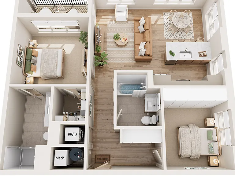 2 bed 2 bath in Glendale | 1092 sq ft 2 bed 2 bath in Glendale | 1092 sq ft