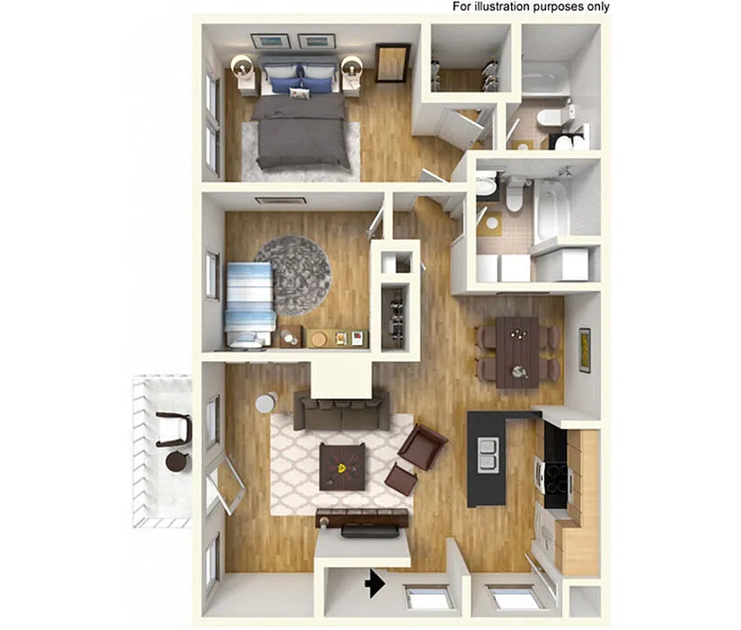 Floor plan B1 Stonegate