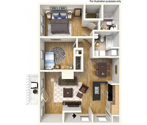 Floor plan B1R2 Stonegate
