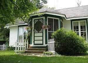 Enter through Octagon Porch