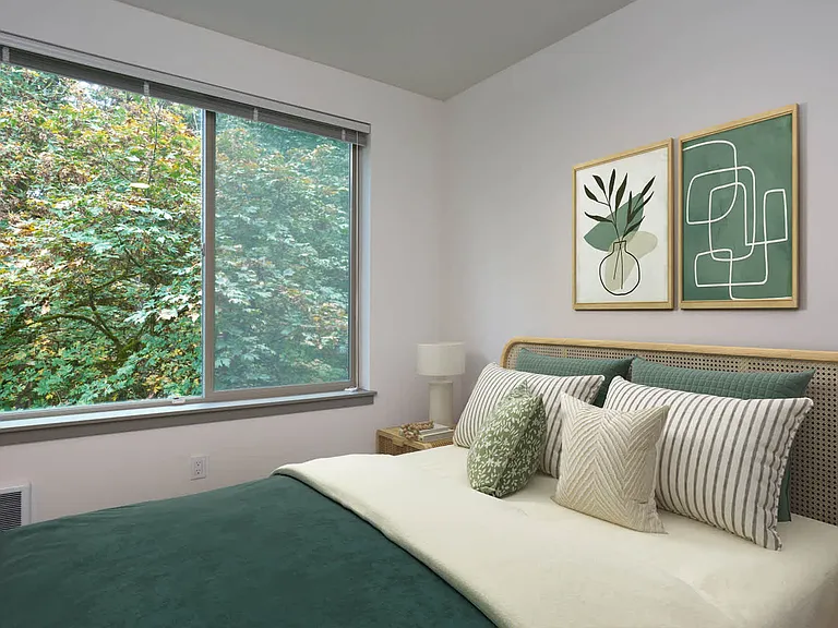 Carpeted Bedroom