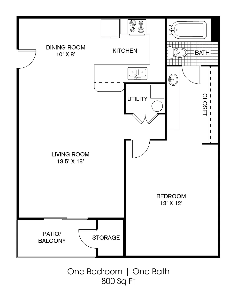 Floor plan a10ar - Renovated