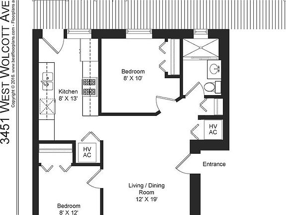 5th image of 3451 N Wolcott Ave #2