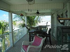 Porch overlooking canal