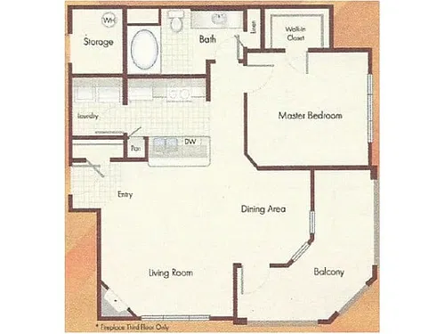 Floor plan Amber 4