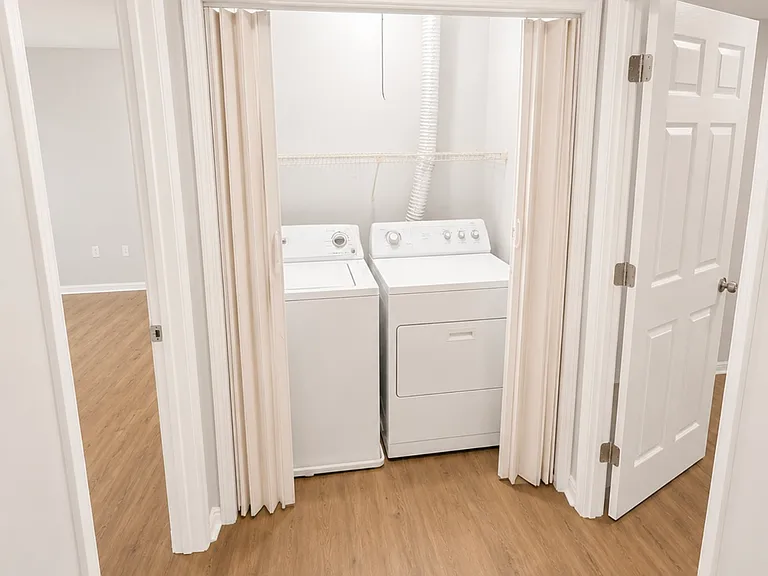 Upstairs Washer and Dryer