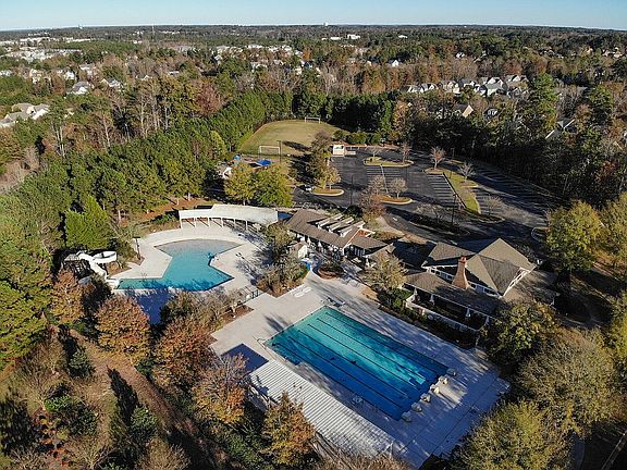 Clubhouse with 2 pools