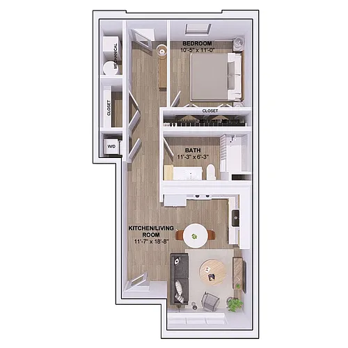 Floor plan 5E-1B
