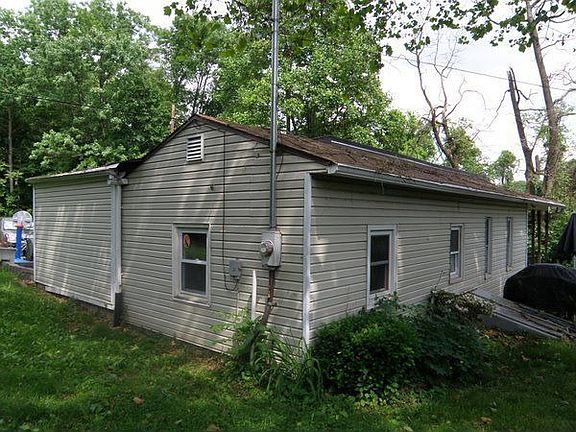 View of back of home from shed.