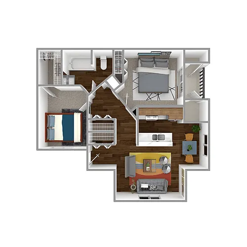 Floor plan Ouray- Affordable