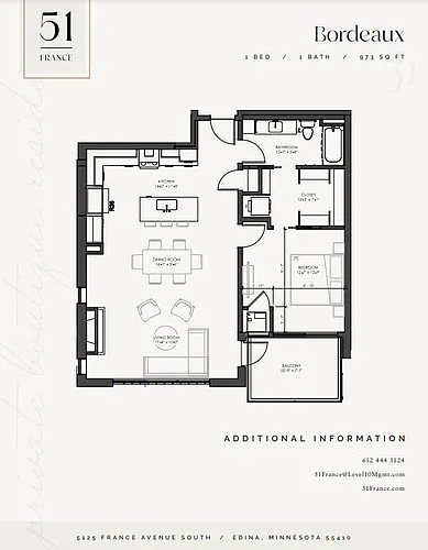 Floor plan Bordeaux