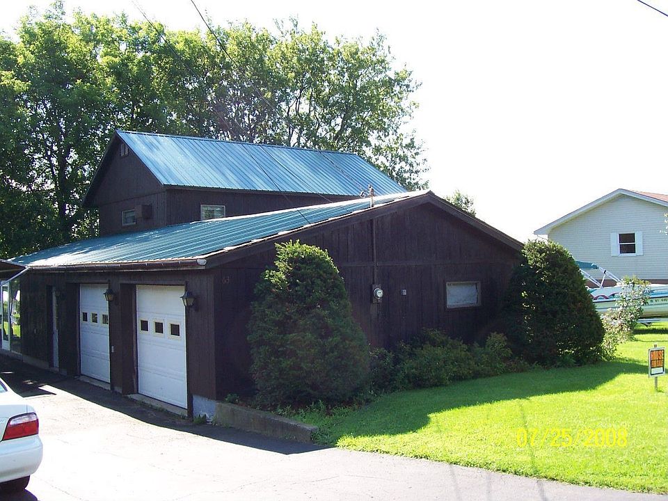 Driveway side, from street