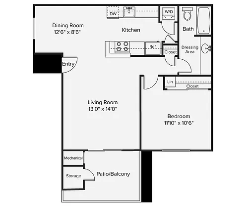 Floor plan A2