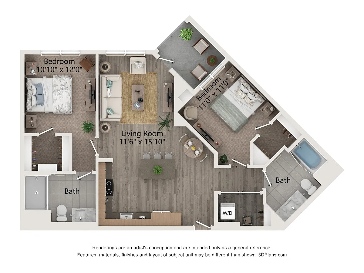 Floor plan B3