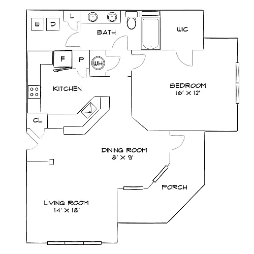 Floor plan Design 1C