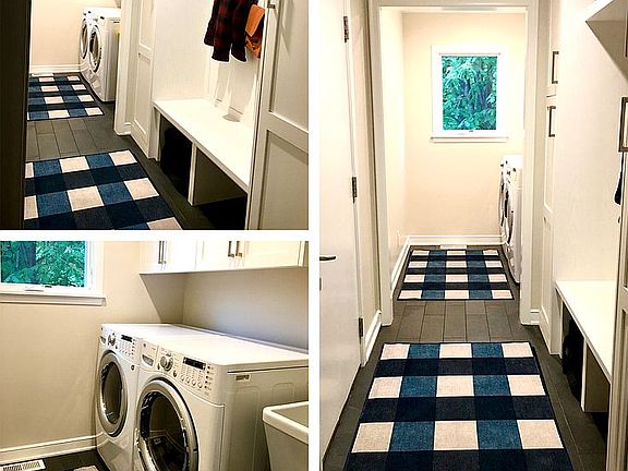 New mud/laundry off garage 