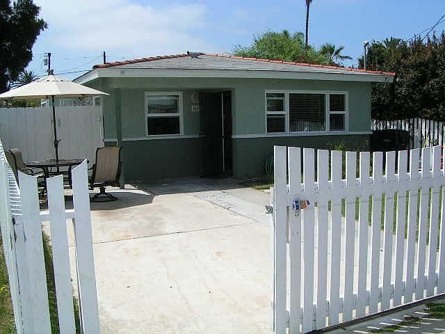 Front, gated 2 car driveway