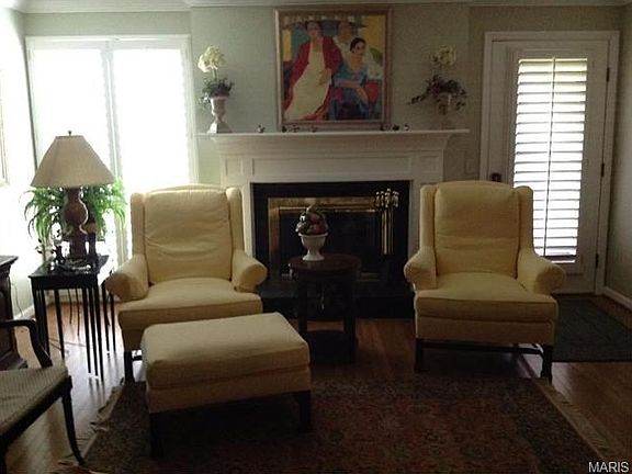 Mantle in Living Room was replaced by the present owner.