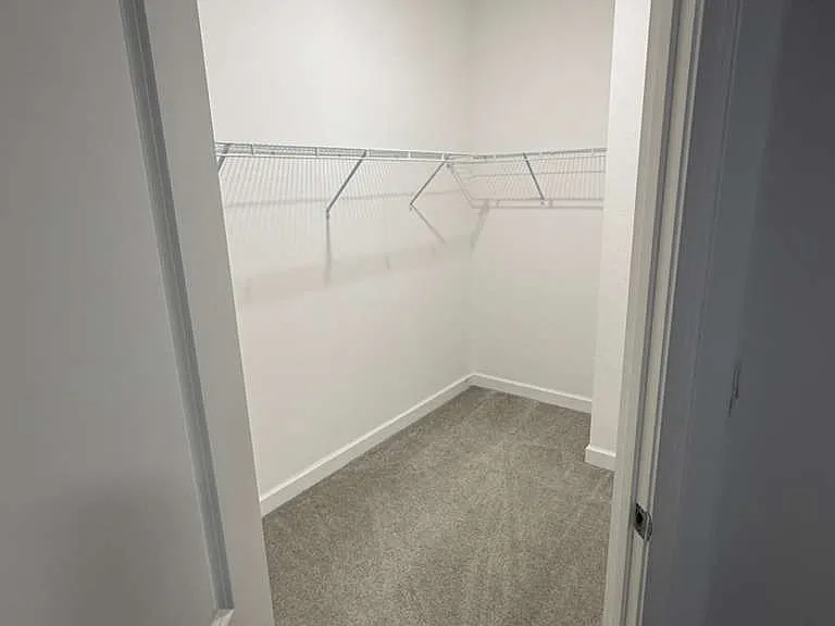 Main room walking closet.
