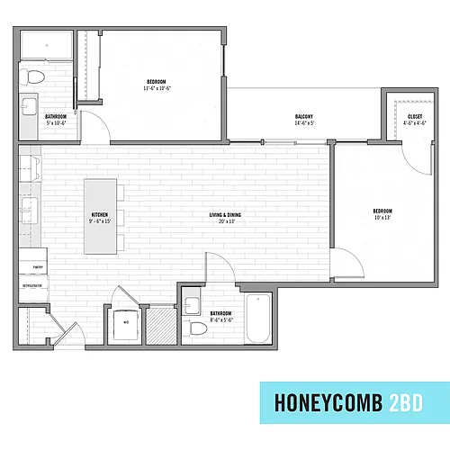 Floor plan Honeycomb