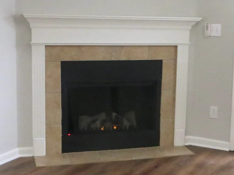 Decorative electric fireplace (no heat).