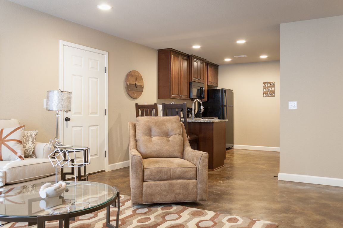 Living Room & Kitchen