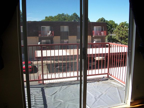 Balcony from this vew is faced to park