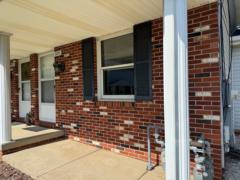 Fully covered front porch