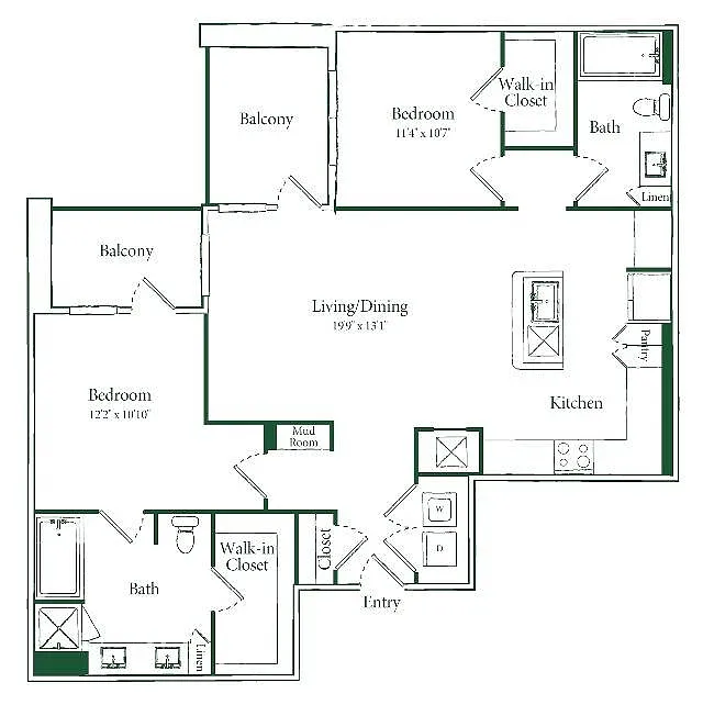 Floor plan HD-B3A