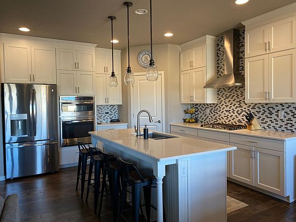 kitchen with walk in pantry