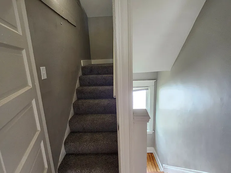 1st story = Entry way / 2nd story = Main living area / 3rd story = Bedroom or Extra living area
