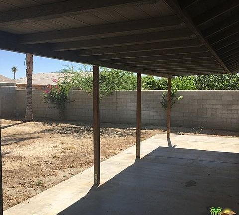 Cathedral City Back Patio