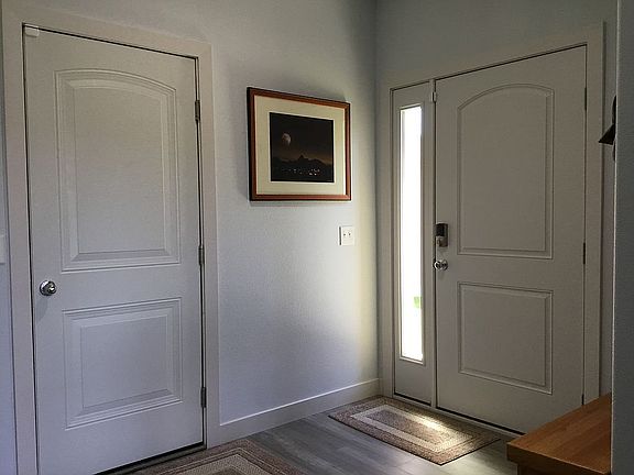 Main front entry and garage 