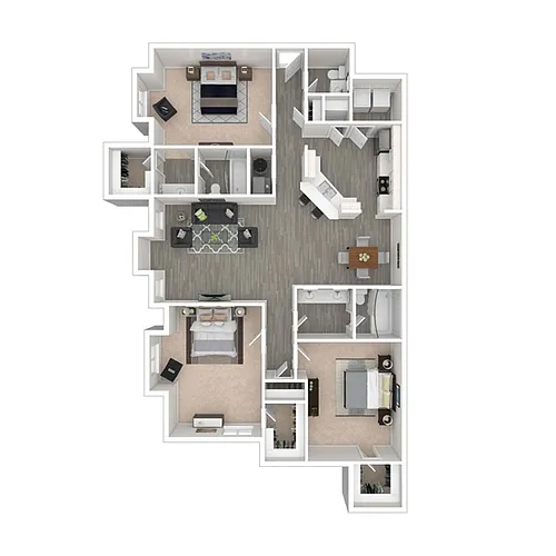 Floor plan Hartwell Renovated