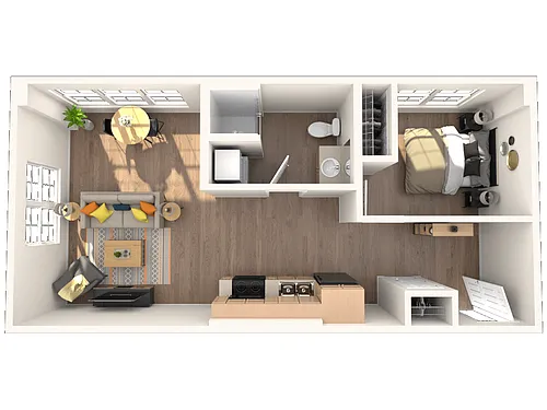 Floor plan Cook