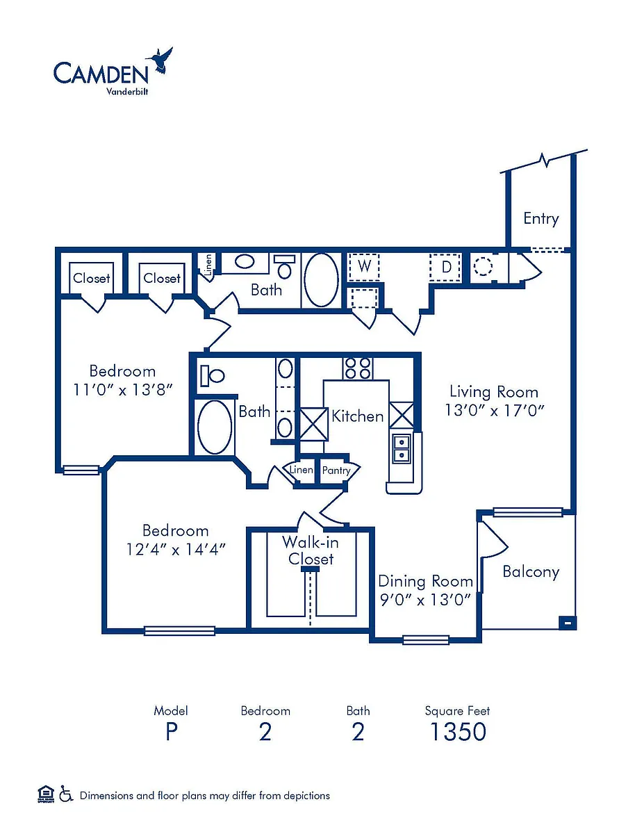 Floor plan P