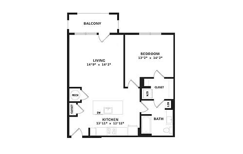 Floor plan Miller