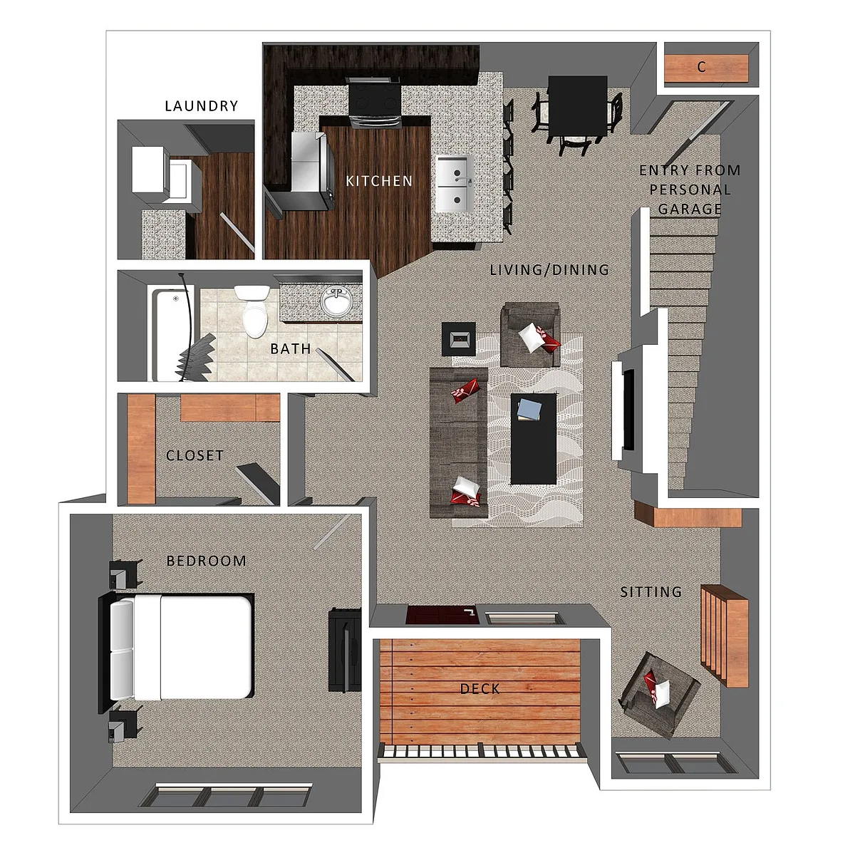 Floor plan Wildwood Villa