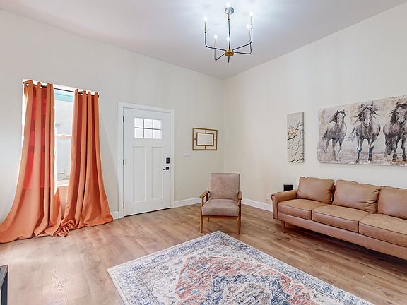 Large, open floorplan living room & kitchen