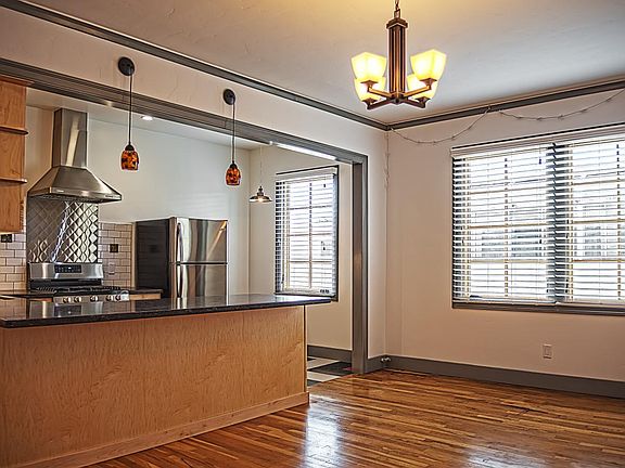 living room facing eat in kitchen