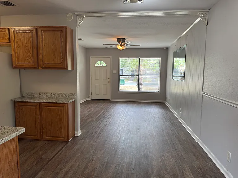 Lots of natural light.