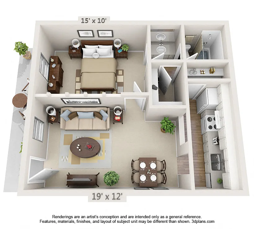 Floor plan Classic Amber