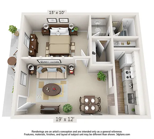 Floor plan Classic Amber