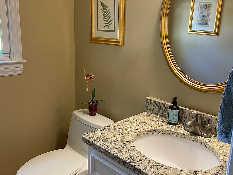 half bath on the main floor