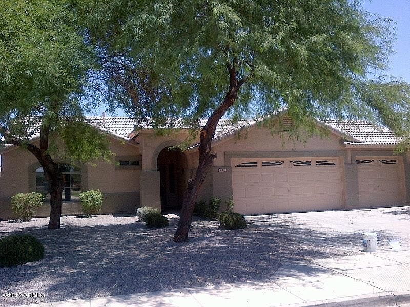 Shady front yard