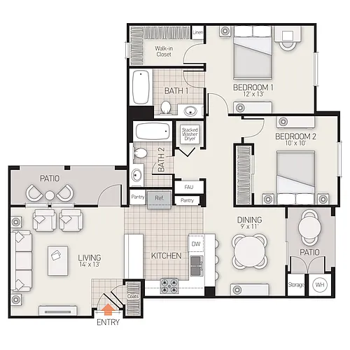 Floor plan Plan 6