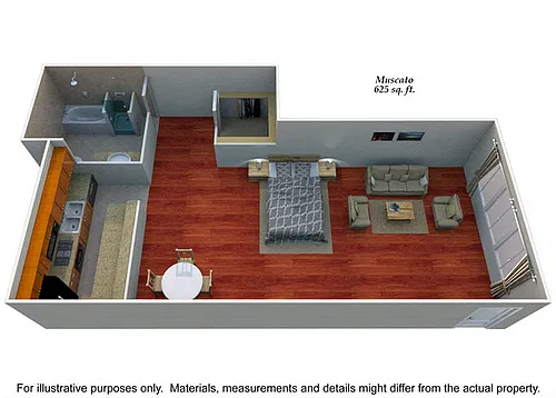 Floor plan Muscato