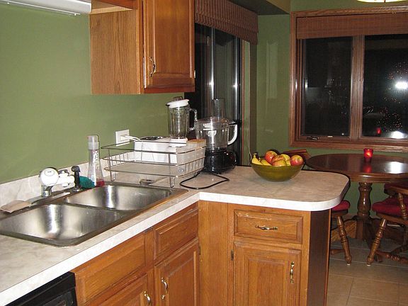 Kitchen with new dishwasher