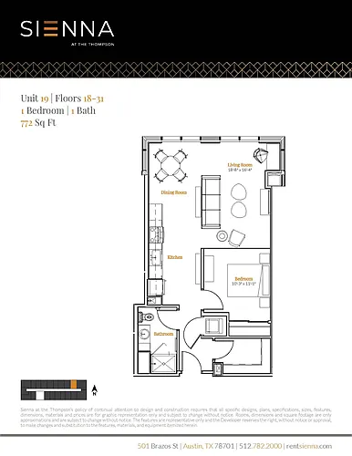 Floor plan s1bd19a