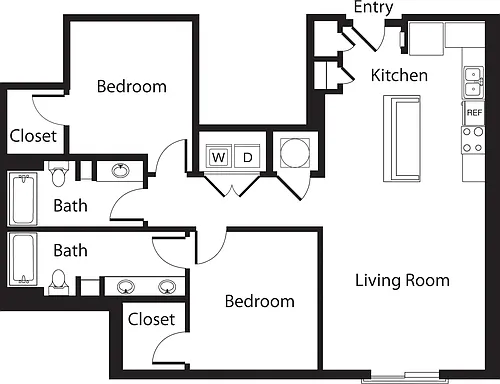 Floor plan B3